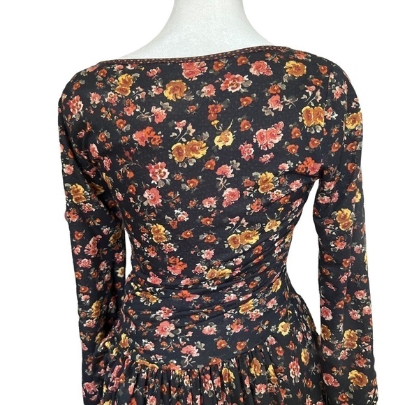 PERUVIAN CONNECTION Fit and Flare Floral Mini Dress - Picture 3 of 5